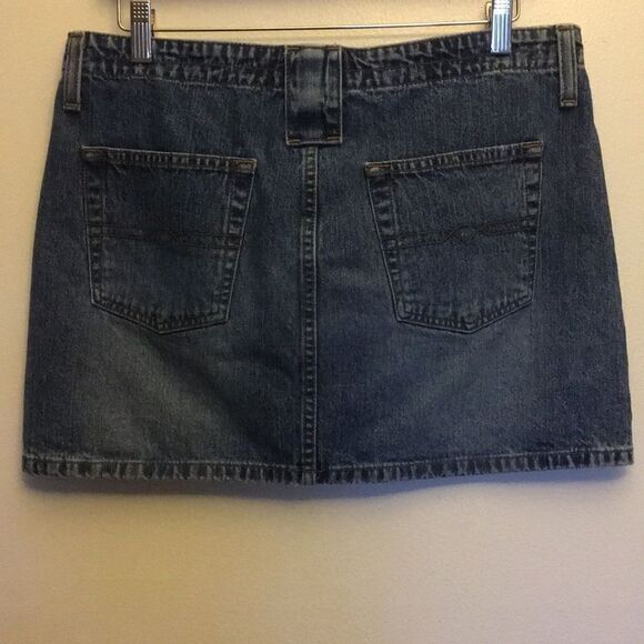 L.E.I denim mini skirt size 9 - Picture 4 of 8